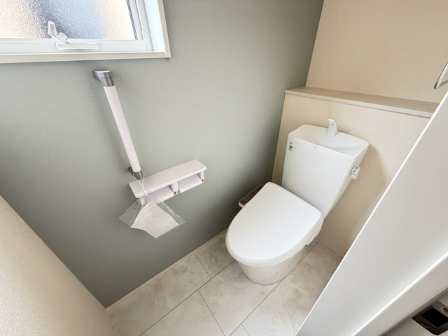 仲介手数料無料）一宮市萩原町第三　２号棟のトイレ|シンプルで使いやすいトイレです
