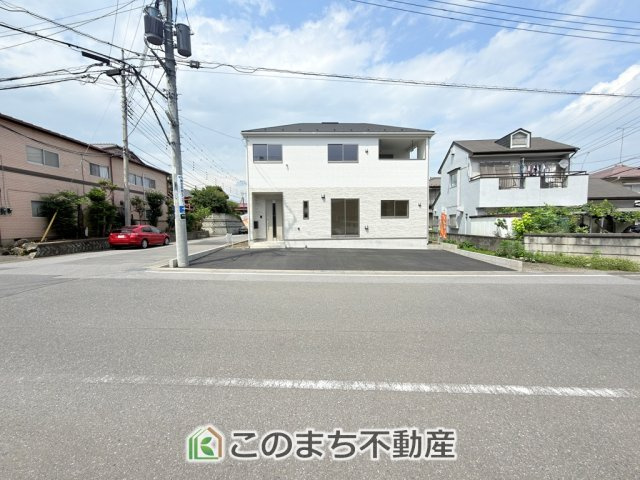 CRADLEGARDEN宇都宮市野沢町第6の前面道路含む現地写真|前面道路含む現地写真