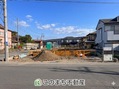 【外観】 | CRADLEGARDEN宇都宮市野沢町第6　1号棟 | 建築中現地写真（同社施工の完成物件・モデルハウスがご見学できます）