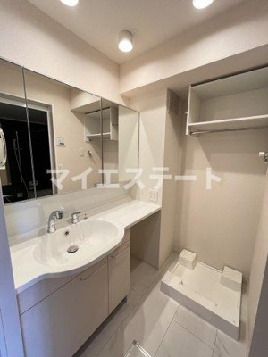 【洗面所】 | クレスト新地 | 別部屋写真使用