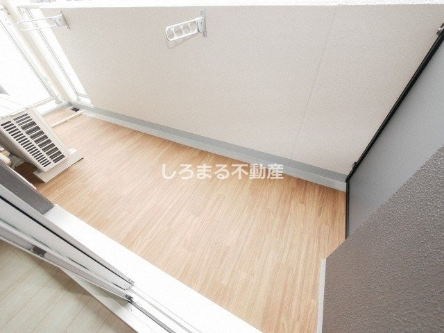 アドバンス上町台シュタットのバルコニー