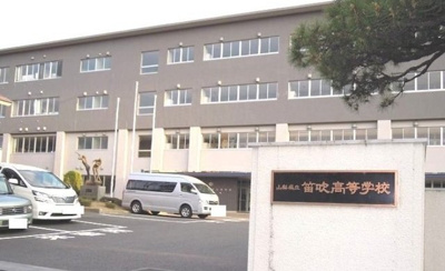 【周辺】 | パルティールＢ | 県立笛吹高校まで2100m