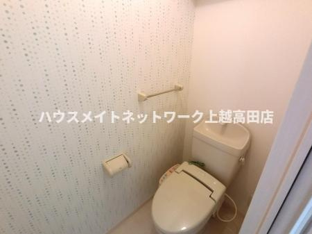 エル・スリー石橋のトイレ|温水洗浄便座（参考同型306号室室内写真）