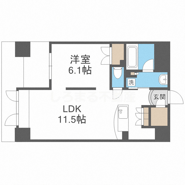 プライムアーバン堺筋本町の間取り