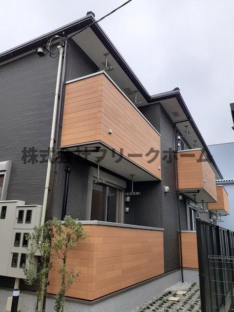 武蔵野市境南町５丁目のアパートの外観