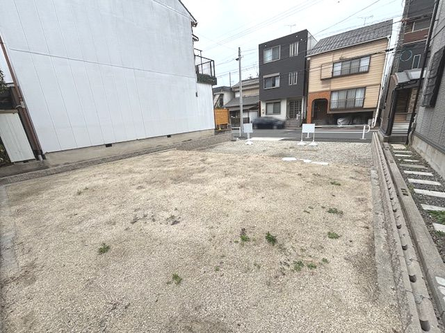 南区天白町３丁目土地の外観|北西側から
