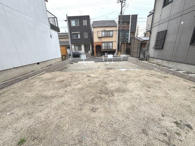 南区天白町３丁目土地の外観|北側から