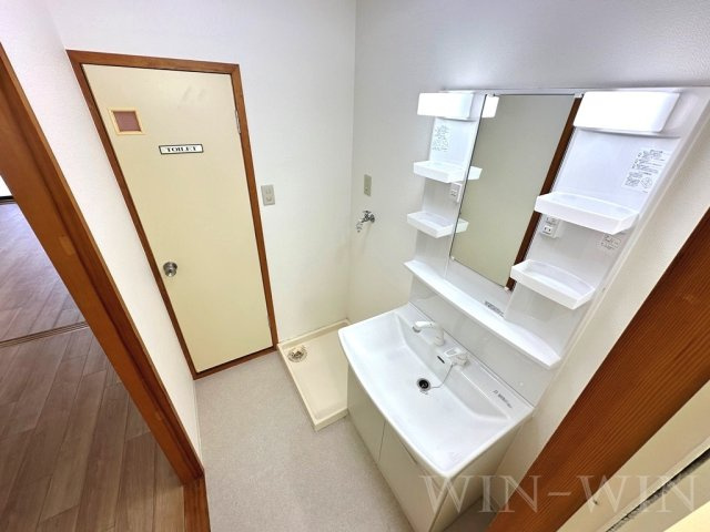 ウィングコート叶の独立洗面台|イメージ（同建物内別部屋の写真です）