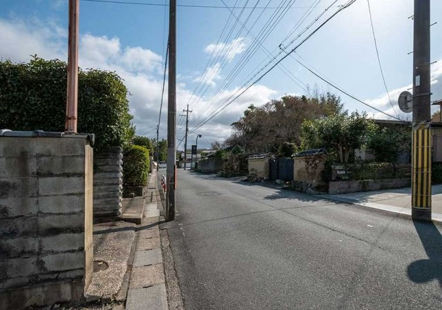 伏見区醍醐東大路町の前面道路含む現地写真
