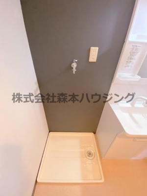 【設備】 | 　パープルソシア | 室内洗濯機置き場です