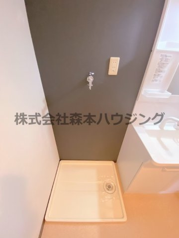 【設備】 | 　パープルソシア | 室内洗濯機置き場です