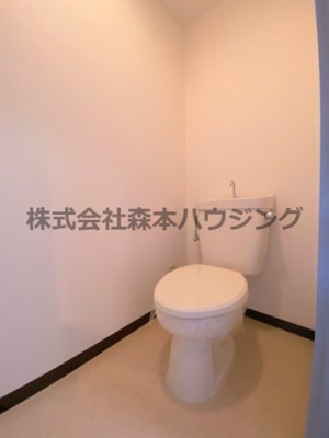 【トイレ】 | 　パープルソシア | 清潔感のあるトイレです