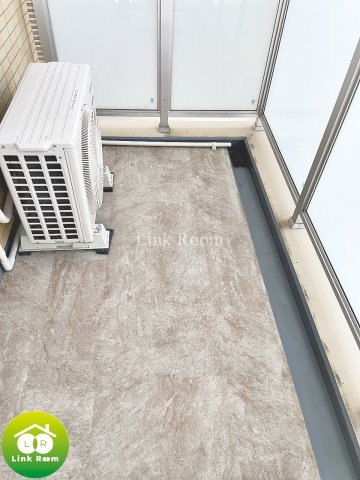 ベルシード門前仲町のバルコニー