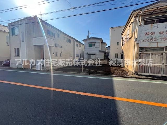 西東京市保谷町　土地　西武新宿線　西武柳沢の前面道路含む現地写真