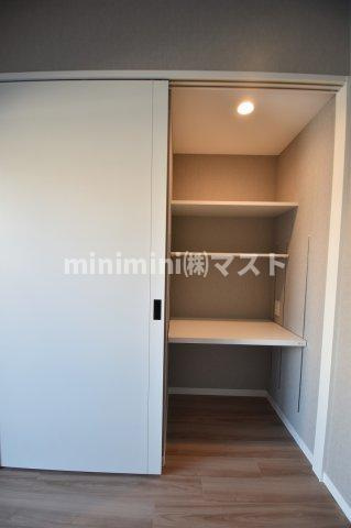 S-RESIDENCE大阪上本町の収納