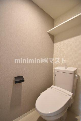 S-RESIDENCE大阪上本町のトイレ