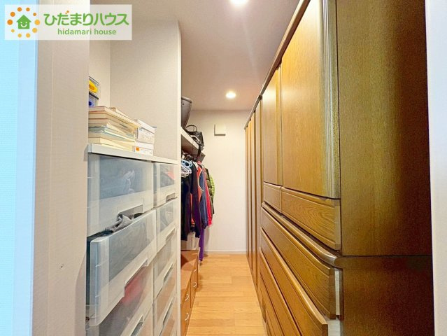 日立市折笠町　中古戸建の収納|ウォークインクローゼットや納戸など収納を重視した実用性の高い間取りです！！