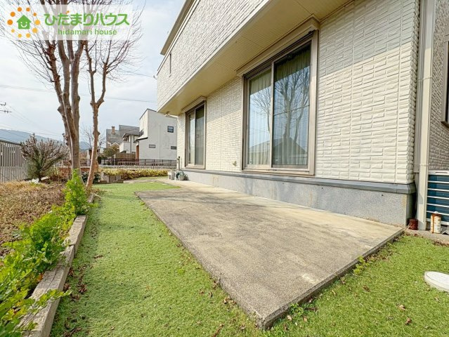 日立市折笠町　中古戸建の庭|お庭付物件になります！お庭遊びや、プールなどお子様も大喜び(^^)