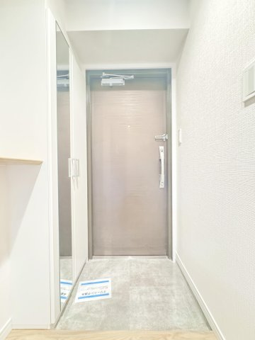 シャン・ド・ヴィラージュの玄関