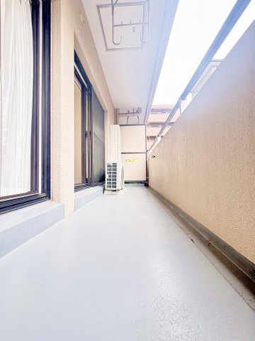 シャン・ド・ヴィラージュのバルコニー