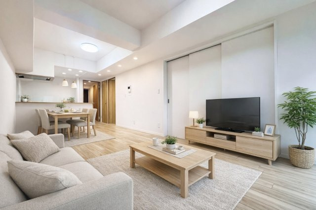 シャン・ド・ヴィラージュの居間・リビング|※インテリア画像はイメージです