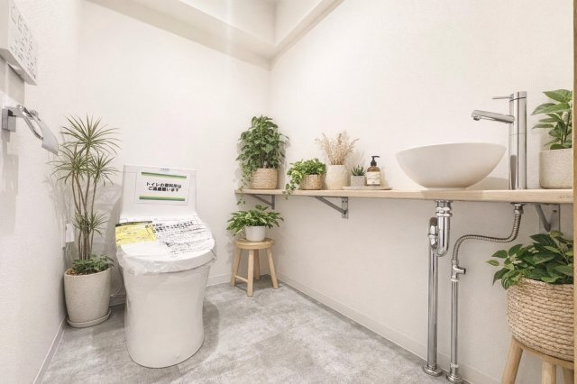 シャン・ド・ヴィラージュのトイレ|※インテリア画像はイメージです