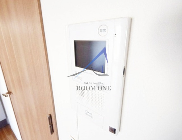 アティウスメゾンのセキュリティ|モニター付きインターホンです。