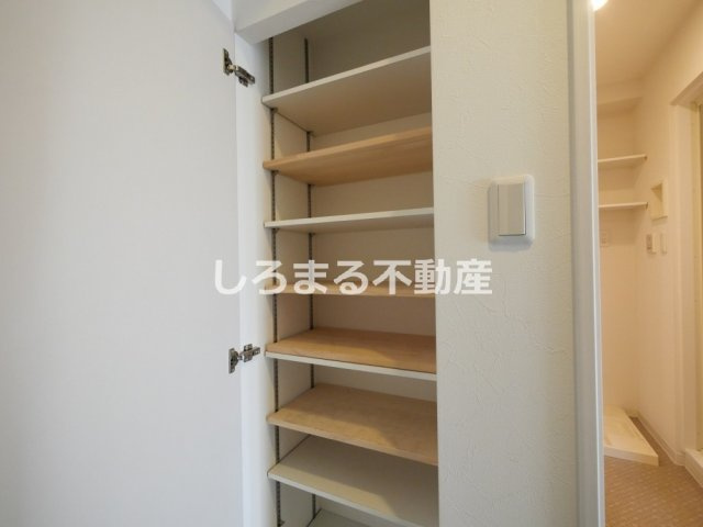 レジディア堺筋本町の収納