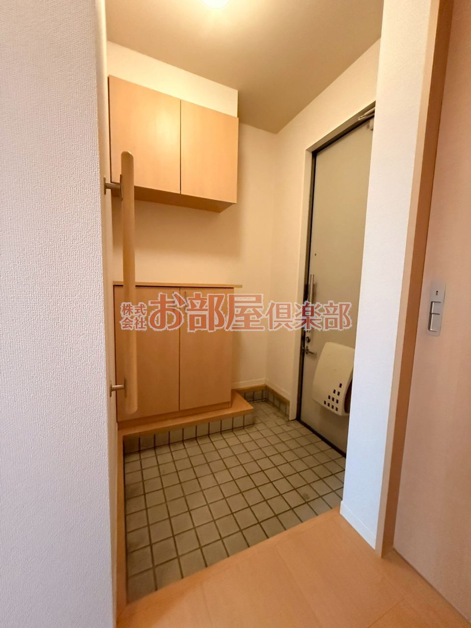 シャーメゾン緑の玄関|毎日通る玄関はこちらです