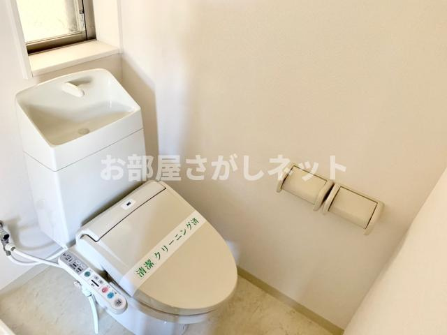 ライズウィング【おとり物件なし】#学生・社会人にオススメ！初期費用分割払いOK！のトイレ|シャワー付トイレ