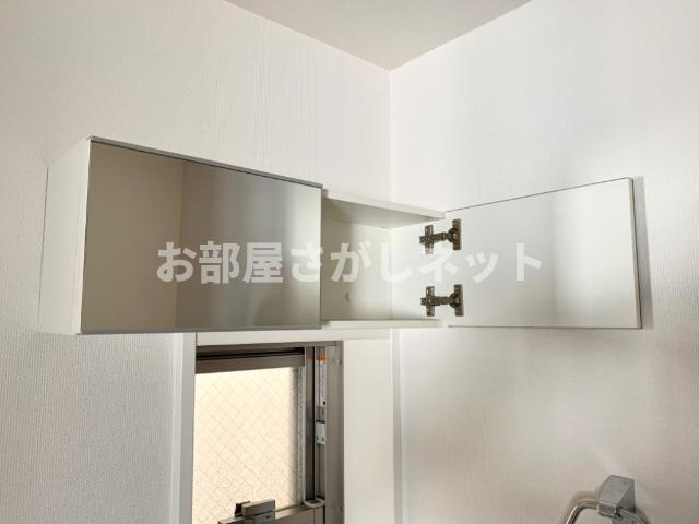 ライズウィング【おとり物件なし】#学生・社会人にオススメ！初期費用分割払いOK！の収納|ＷＣ収納