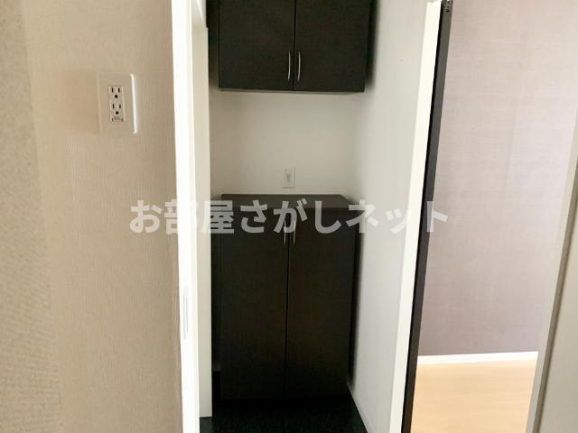 ライズウィング【おとり物件なし】#学生・社会人にオススメ！初期費用分割払いOK！の収納|玄関収納
