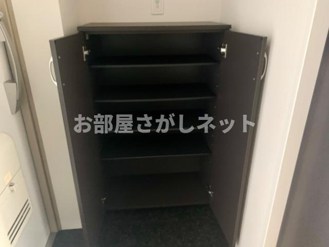 ライズウィング【おとり物件なし】#学生・社会人にオススメ！初期費用分割払いOK！の収納|玄関収納（下）