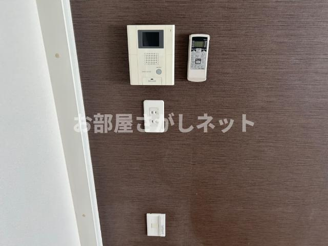 ライズウィング【おとり物件なし】#学生・社会人にオススメ！初期費用分割払いOK！のセキュリティ|カメラ付インターホン