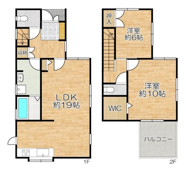 明石市船上町の間取り