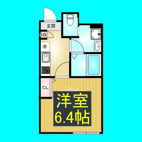 CHIKUSA-SIX(チクサシックス)の間取り