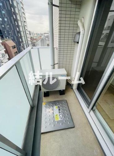 豊島区巣鴨１丁目の賃貸マンションのバルコニー