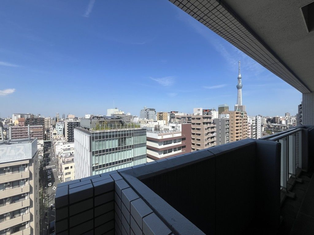 グランイースト田原町の展望