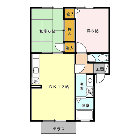 ウィルモアの間取り