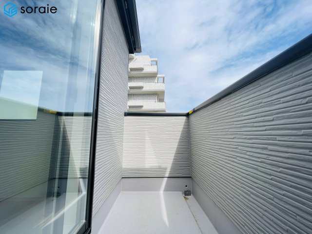 所沢市南住吉１期全２棟　新築戸建て　リガーレのバルコニー|4/13撮影