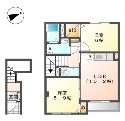 Ｇｒａｎｄ　ｐｕｒｅ（グランドピュア）の間取り