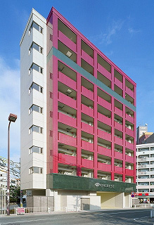エンクレスト六本松Ⅱの外観|おしゃれな外観です