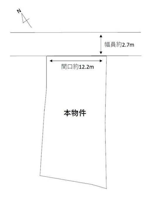 明石市魚住町中尾　土地の土地図|●年中無休：当日予約可●敷地は広々106坪！建築条件はございません！