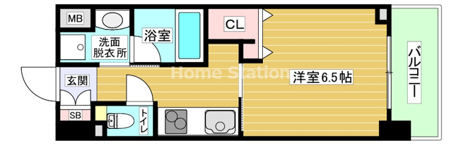 【間取り】 | エレガントレジデンス中之島 | 間取り