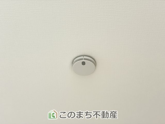 CRADLEGARDEN宇都宮市野沢町第6の設備|火災報知器もございますので、安心して暮らせます。
