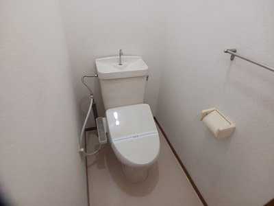 【トイレ】 | エクセレントハイツⅠ | コンパクトで使いやすいトイレです
