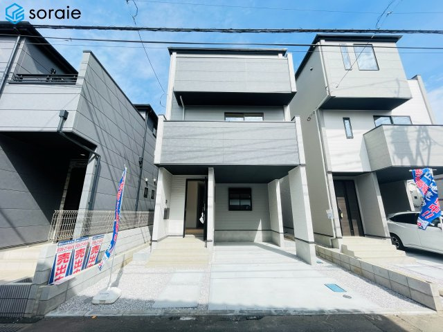 所沢市南住吉１期　全２棟　新築戸建て　リガーレの外観|4/13撮影