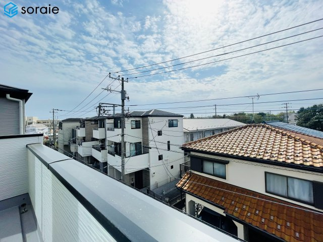 所沢市南住吉１期　全２棟　新築戸建て　リガーレの展望|4/13撮影