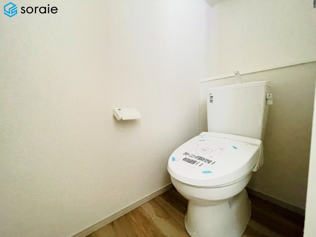 所沢市南住吉１期　全２棟　新築戸建て　リガーレのトイレ|4/13撮影