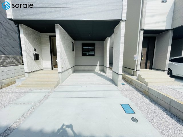 所沢市南住吉１期　全２棟　新築戸建て　リガーレの駐車場|4/13撮影